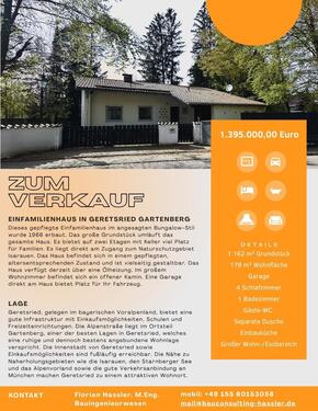 Foto - Einfamilienhaus in Geretsried Gartenberg