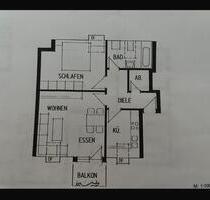 2-Zimmer-Wohnung (57 m²) mit Balkon & TG-Stellplatz - Winnenden