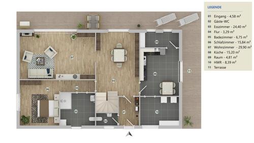 Foto - 5 Zimmer Einfamilienhaus zum Kaufen in Emden