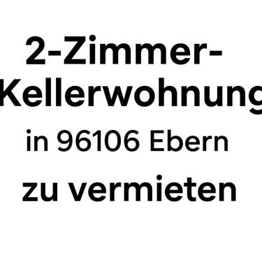 Foto - Lichtdurchflutete 2-Zimmer-Kellerwohnung in 96106 Ebern