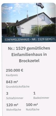 Foto - Gemütliches Einfamilien - 250.000,00&nbsp;EUR Kaufpreis, ca.&nbsp; 120,00&nbsp;m&sup2;