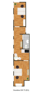 Foto - 2 Raum Wohnung inkl. Stellplatz Gewerbeeinheit ohne Makler