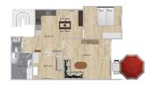 Foto - Ländliche 3 Zimmer DG Wohnung mit großem Balkon in Lahr Reichenbach