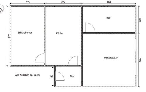 Foto - 2 Raum Wohnung - Altbau - Hartmannsdorf