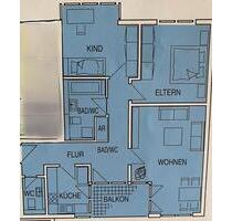VON PRIVAT 3-Zi-Whg. in Nbg Balkon Bad Gäste-WC Keller TG 89qm - Nürnberg Sankt Leonhard