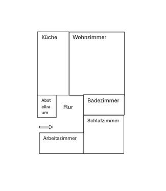 Foto - Etagenwohnung in Herten zur Miete