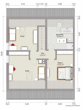 Foto - 4 Zimmer Etagenwohnung in Pfaffing