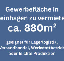Gewerbefläche mit 880m² im 1.OG - ideal für Lager oder Produktion - Steinhagen