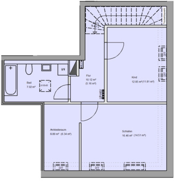 Foto - Etagenwohnung zur Miete in Berlin