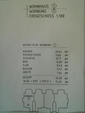 Foto - 2 Zimmer Erdgeschoßwohnung zum Kaufen in Melle