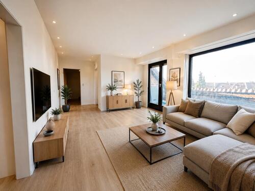 Foto - Dachgeschoss Eigentums, Wohnung 67 m² 2,5 Zimmer inkl. 10 Garagen