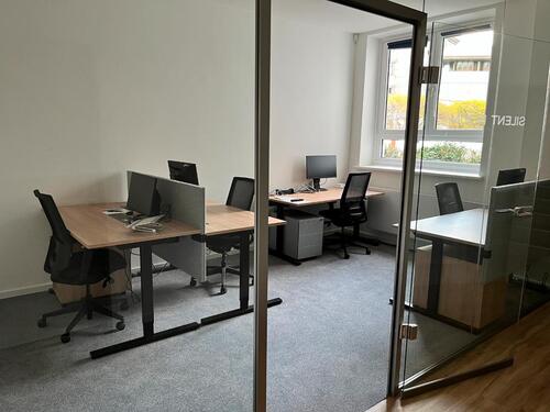 Foto - Abgeschlossener Büroraum in der Hamburger Innenstadt - möbliert, flexibel