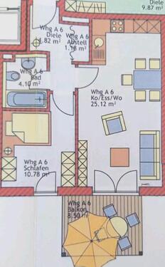 Foto - 2 Zimmer Etagenwohnung zur Miete in Schrobenhausen