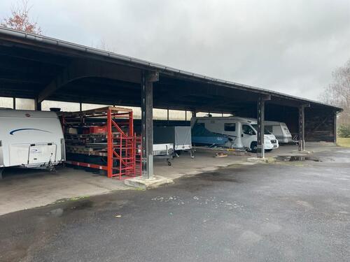 Foto - Stellplatz Winterlager Wohnwagen Boot Anhänger Wohnmobil