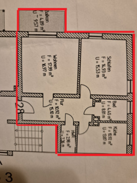 Foto - 2 Zimmer Etagenwohnung in Markkleeberg