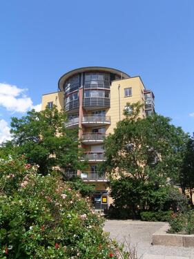 Foto - Balkon Südseite und Glaserker - '.-Zi.-Whg. nahe Großer Garten