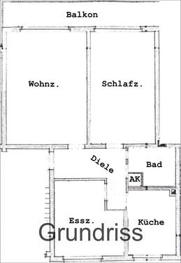 Foto - 3 12 Zi-Wohnung Mülheim-Dümpten