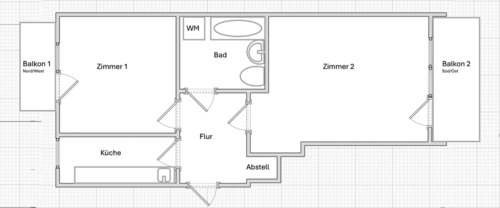 Foto - 2 Zimmer Etagenwohnung zur Miete in Straubing