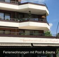 Ferienwohnung am Kurpark Bad Salzuflen mit Pool, Sauna, Garage