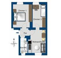 1,5-Zi-Wo Zwischenmiete + Vorschlag als Nachmieter (Teilmöbliert) - Berlin Spandau