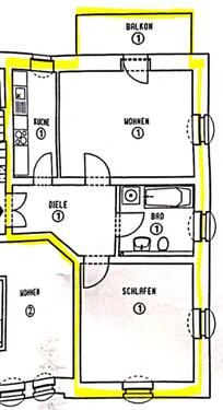 Foto - Schöne 2-Raum-Wohnung in Radebeul zur Miete