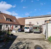 haus zu verkaufen Bauernhof Hofstelle Haus mit Scheune Garten - Colmberg