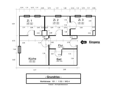 Foto - Etagenwohnung zur Miete in Wilhelmshaven