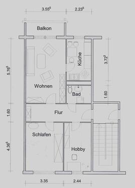 Foto - Etagenwohnung in Borna
