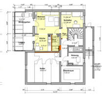 Frisch sanierte 60m² Souterrain-Wohnung mit Wintergarten - Ebern