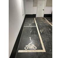 Zentraler Motorrad Stellplatz in Göttingen