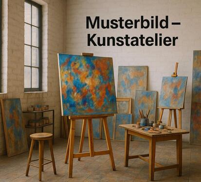 Foto - Künstleratelier, Studio in verschiedenen Größen in Opladen