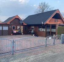 Schickes Holzferienhaus im Seepark - Walchum
