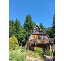 Finde Deinen Ruhepol! Ferienhaus Finnhütte m. Option z. Wohnhaus - Marienberg