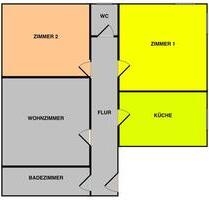 KERNSANIERT 3 Zi 75qm wie EFH Wohnung Grundschule Berufsschule - Hof Altstadt