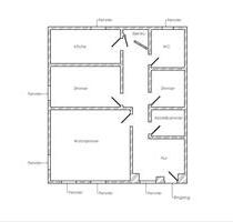 Günstige 3-Zimmer Kellerwohnung - Georgsmarienhütte