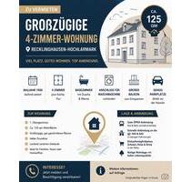 Große 4-Zimmer Wohnung mit Balkon in Recklinghausen-Hochlarmark