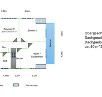 Komplett sanierte 4-Zimmer-Obergeschosswohnung mit Südbalkon - Lahr (Schwarzwald)