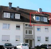 3,5 Zimmer DG-Wohnung|ruhig und gepflegt|ab 1.6|nur mit Einkommen - Oberhausen Alt-Oberhausen