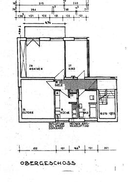 Foto - Sonsbeck-Mitte, 3 Zi. OG-Whg. ca. 75 m³ mit Balkon u. PKW St.Pl