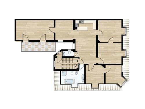 Foto - Etagenwohnung zur Miete in Frankfurt am Main