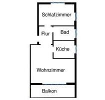 2 Zimmer Einbauküche Balkon Parkplatz EG Wohnung - Bietigheim-Bissingen