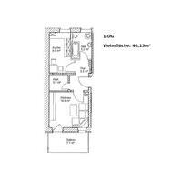 Helle 1-Raum-Wohnung mit Balkon in Böhlitz-Ehrenberg, Leipzig