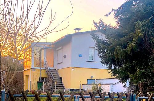 Foto - Eigentumsgarten, Garten, Grundstück, kein Pachtgarten, Haus