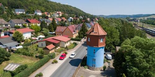 Foto - Wasserturm Urlaub bei Weimar Jena Thüringen Naumburg Ferien