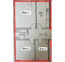 Büro,Praxis,Kanzlei 66qm zu Vermieten - Herten