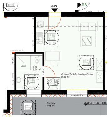 Foto - Barrierefreies EG-Apartment mit Terrasse