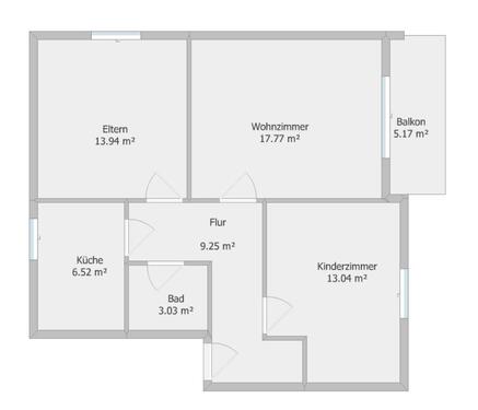 Foto - 3 Zimmer Etagenwohnung zur Miete in Erwitte