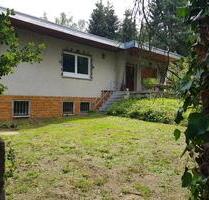 kleines Wohnhaus im Bugalowstil mit Terrasse, Garten und Garage - Ronneburg