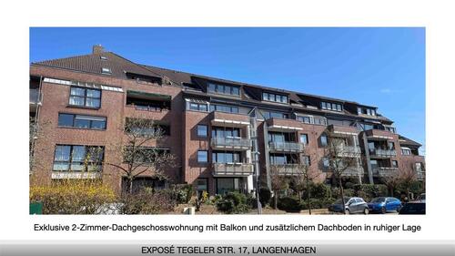 Foto - Prov.-freie, Exklusive DG-Wohnung mit EBK, Balkon & TG-Stellp.