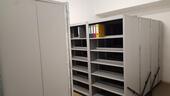 Foto - Sicherer, trockner Archivraum, Aktenlager für 1200 Aktenordner